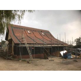 New Pan tile Roof Nearing Completion